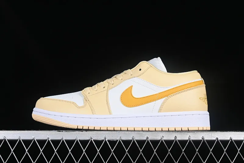 All categories Air Jordan Jordan series basketball shoes Air Jordan 1 Low Air Jordan 1 Low "Yellow" AJ1 Joe 1 Banana Yellow Low-top cultural casual sneakers DC0774-170
